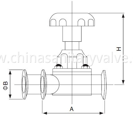 sanitary-u-type-three-way-diaphragm-valve-kaysen